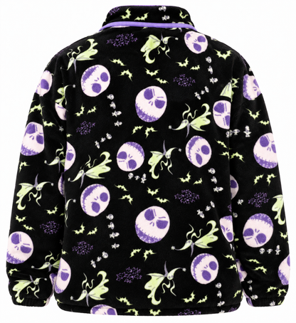 Disney The Nightmare Before Christmas Jack Skellington Fleece Pullover