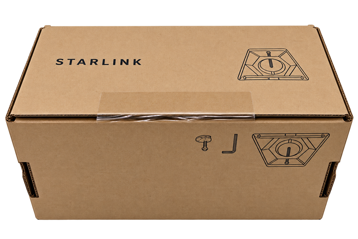 Pipe Adapter Wall & Pole Mount for Starlink Gen 3