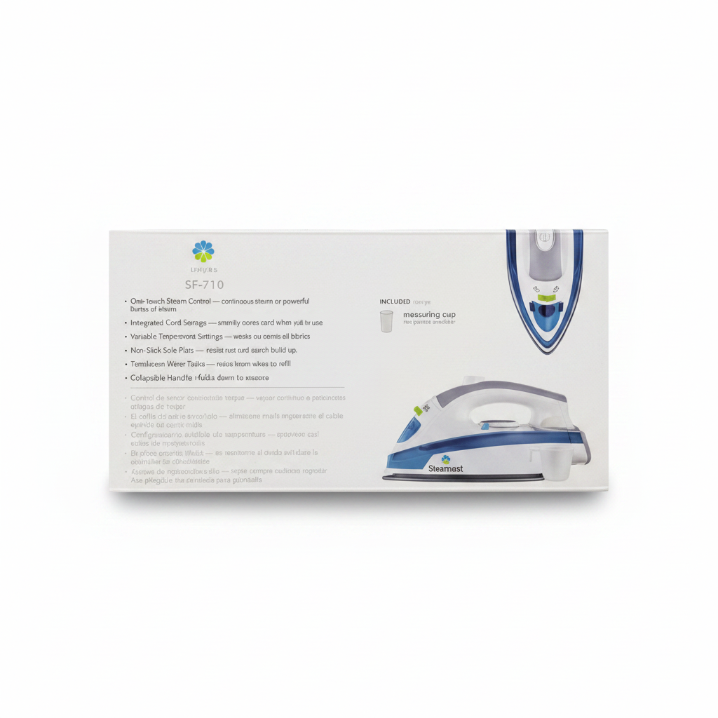 Steamfast Mini Steam Iron Model SF-710 (Open Package)