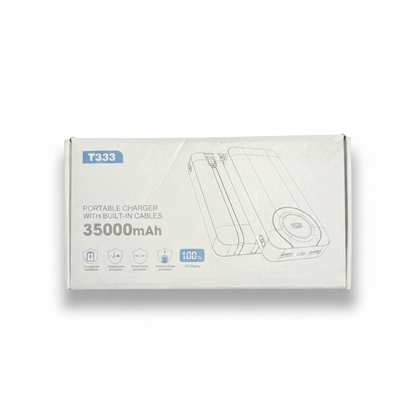 Portable Powerbank 35000mAH (New / Open Package) Model T333