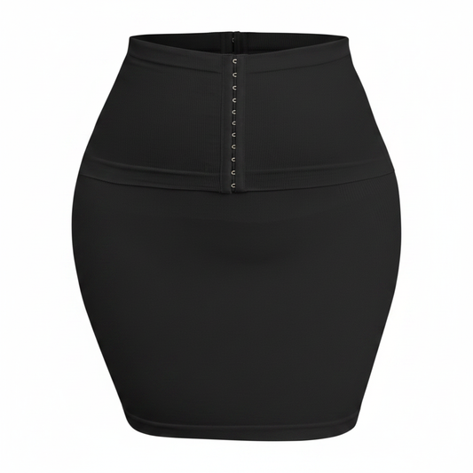 USEASY Seamless Shapewear Half Slip (NWT) – Tummy Control, Waist Cincher, Under Dress | Black, Size 1XL