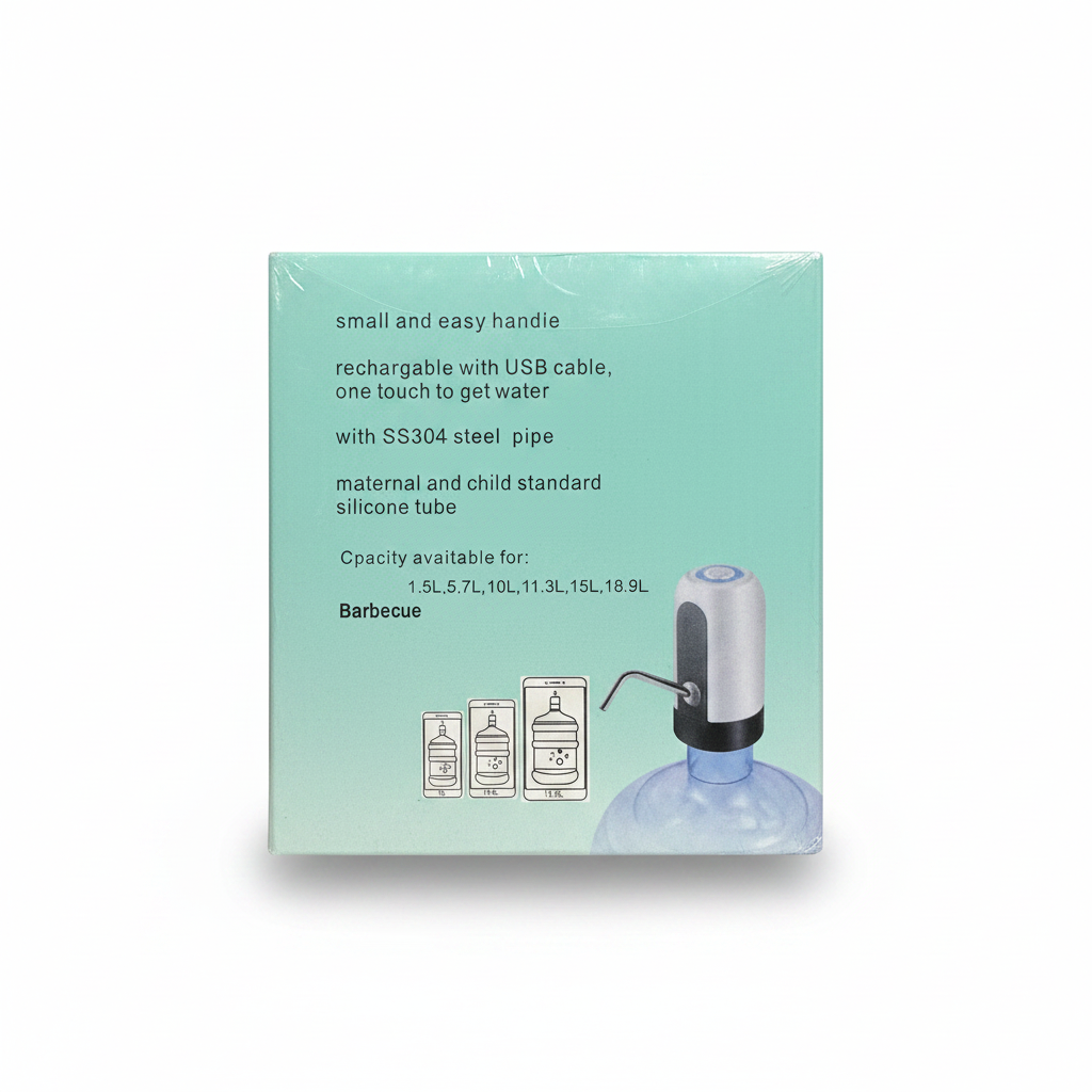 One Touch Automatic Dispensing Pump for Water Jugs