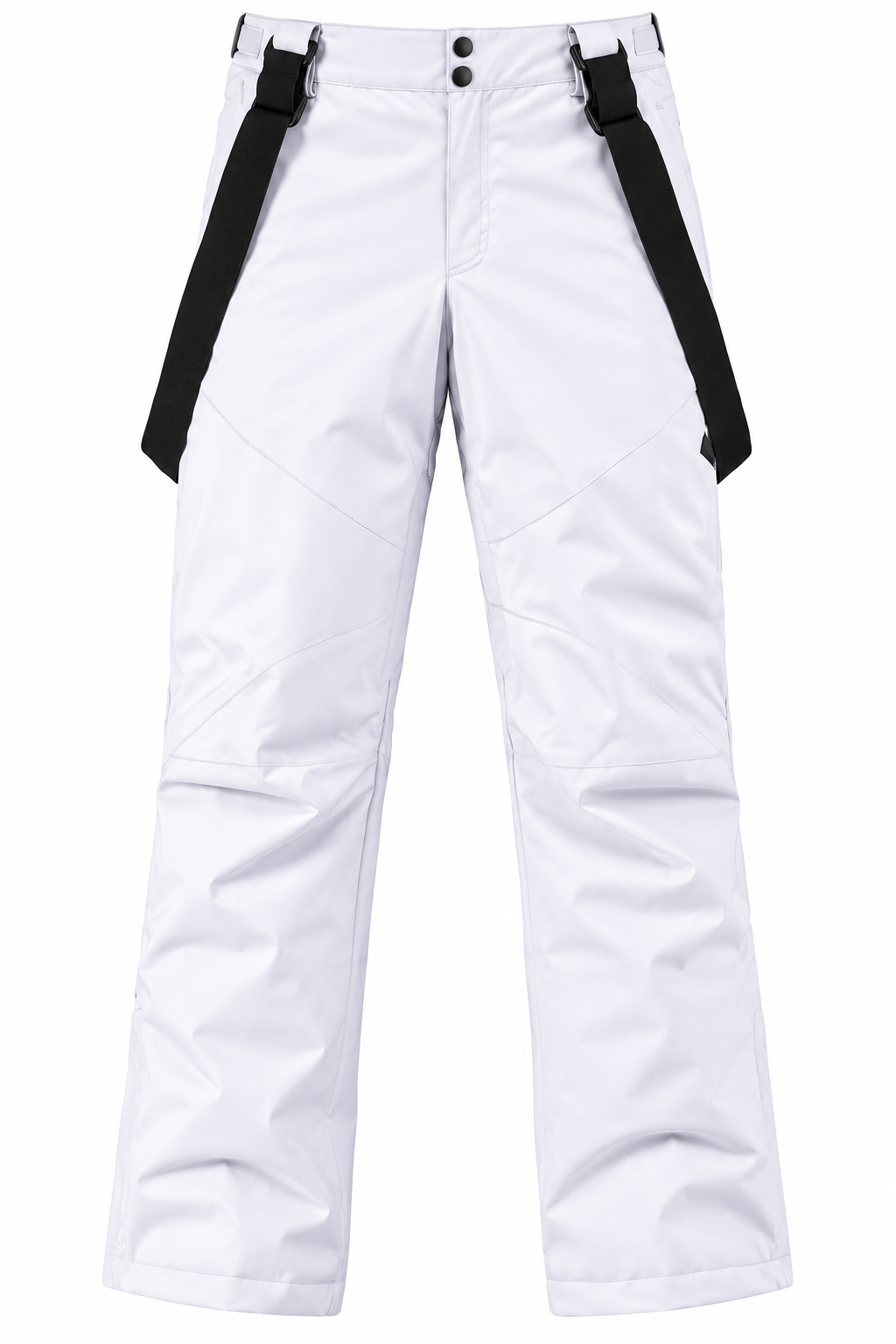 YEEFINE Men's Waterproof Snow Ski Pants – White, XL, New With Tags