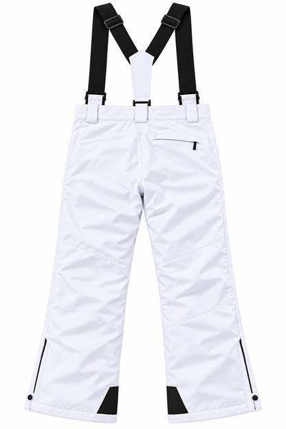YEEFINE Men's Waterproof Snow Ski Pants – White, XL, New With Tags