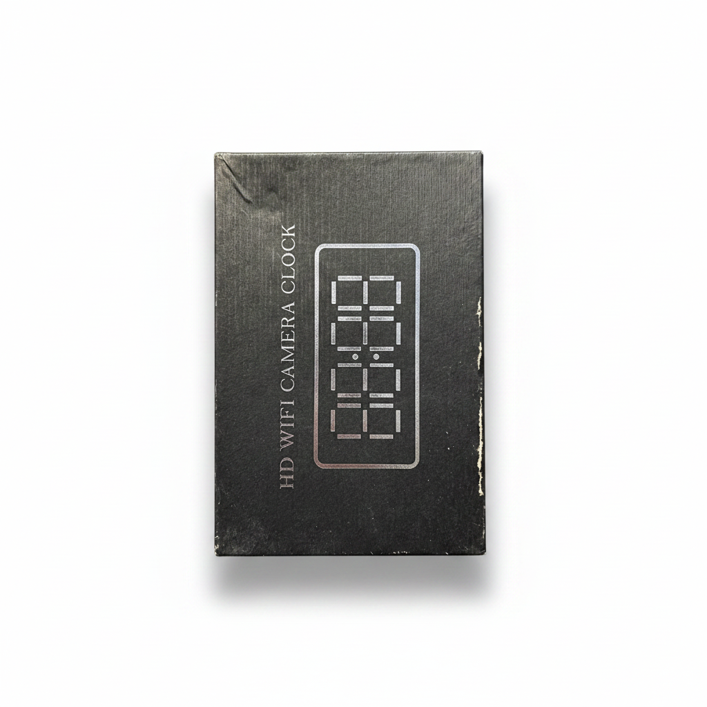 HD WIFI Camera Clock (New / Open Package)