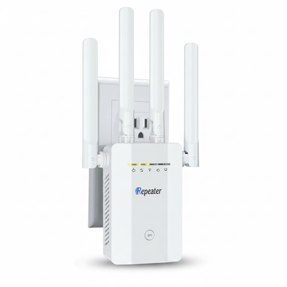 2026 New WiFi Extender Signal Booster, 8X Faster Access Point with Ethernet Por