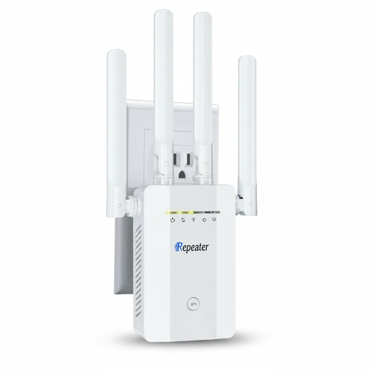 2026 New WiFi Extender Signal Booster, 8X Faster Access Point with Ethernet Por