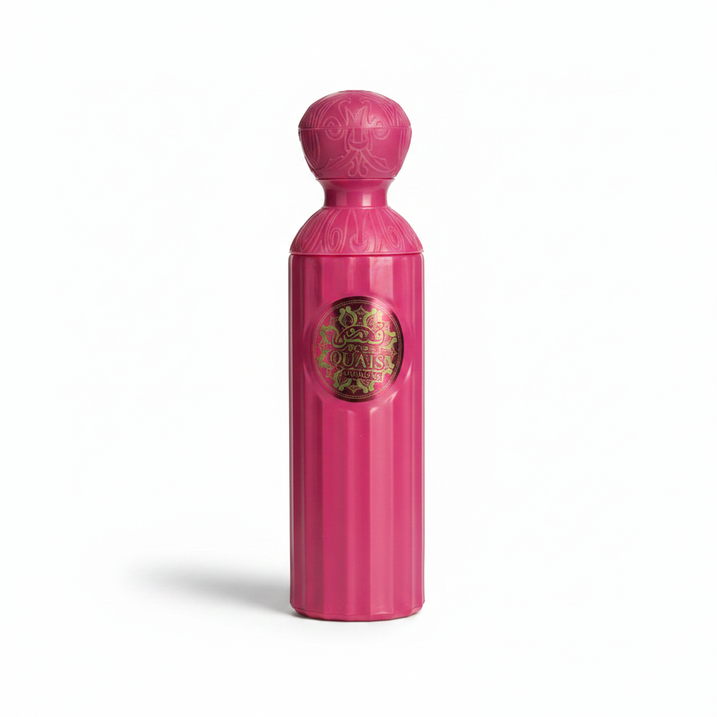 ZAK Perfumes pink eau de parfum embossed bottle, stylish packaging, 80ml