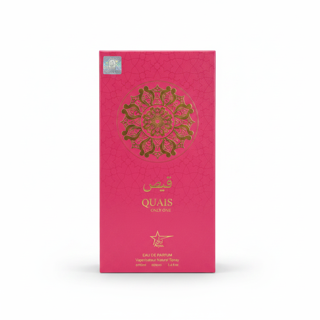 ZAK Perfumes pink eau de parfum embossed bottle, stylish packaging, 80ml