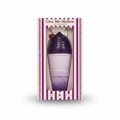 Ayelet pink-purple gradient ice cream cone perfume bottle playful design 100ml