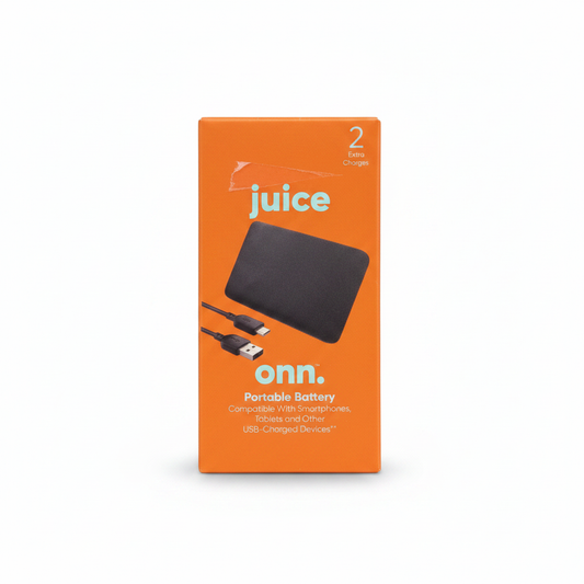 Onn Portable Battery 8000mAh compatible with Smartphones (New / Open Package)