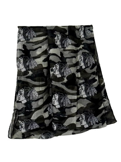 Chicago Blackhawks Women's Camo Infinity Scarf