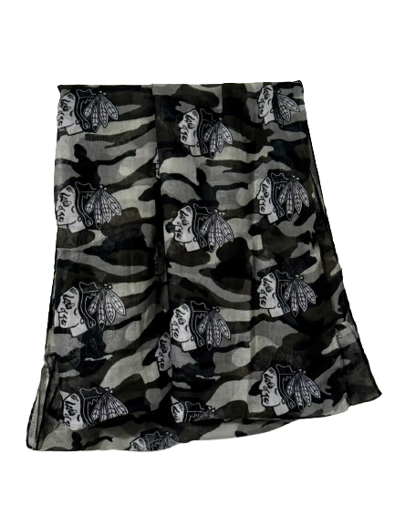 Chicago Blackhawks Women's Camo Infinity Scarf