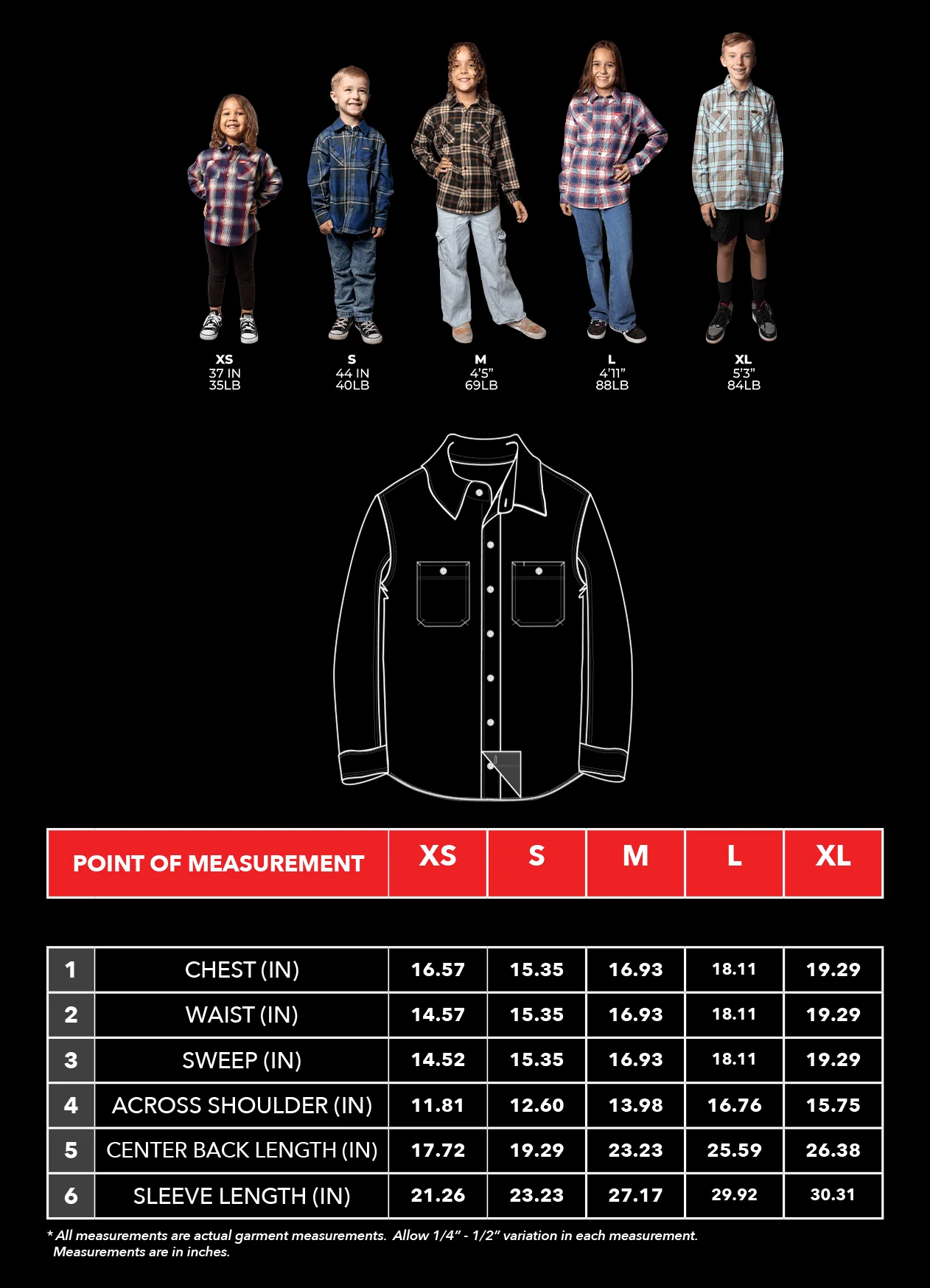 Youth Dixxon Flannel Company Outlaw Heritage Size M Black